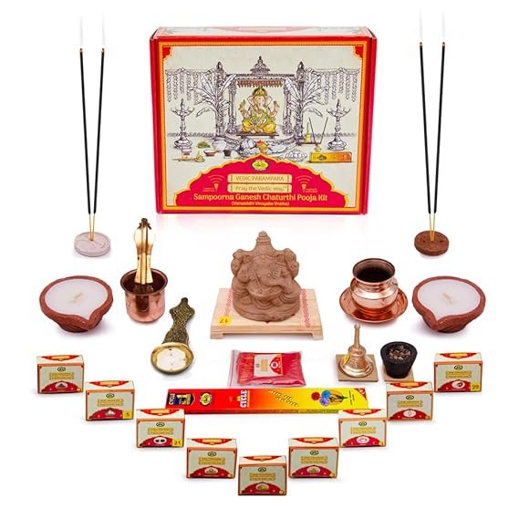 Ganesh Chaturthi Pooja Kit with Puja Samagri